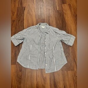 J. Crew Striped Button Down Shirt